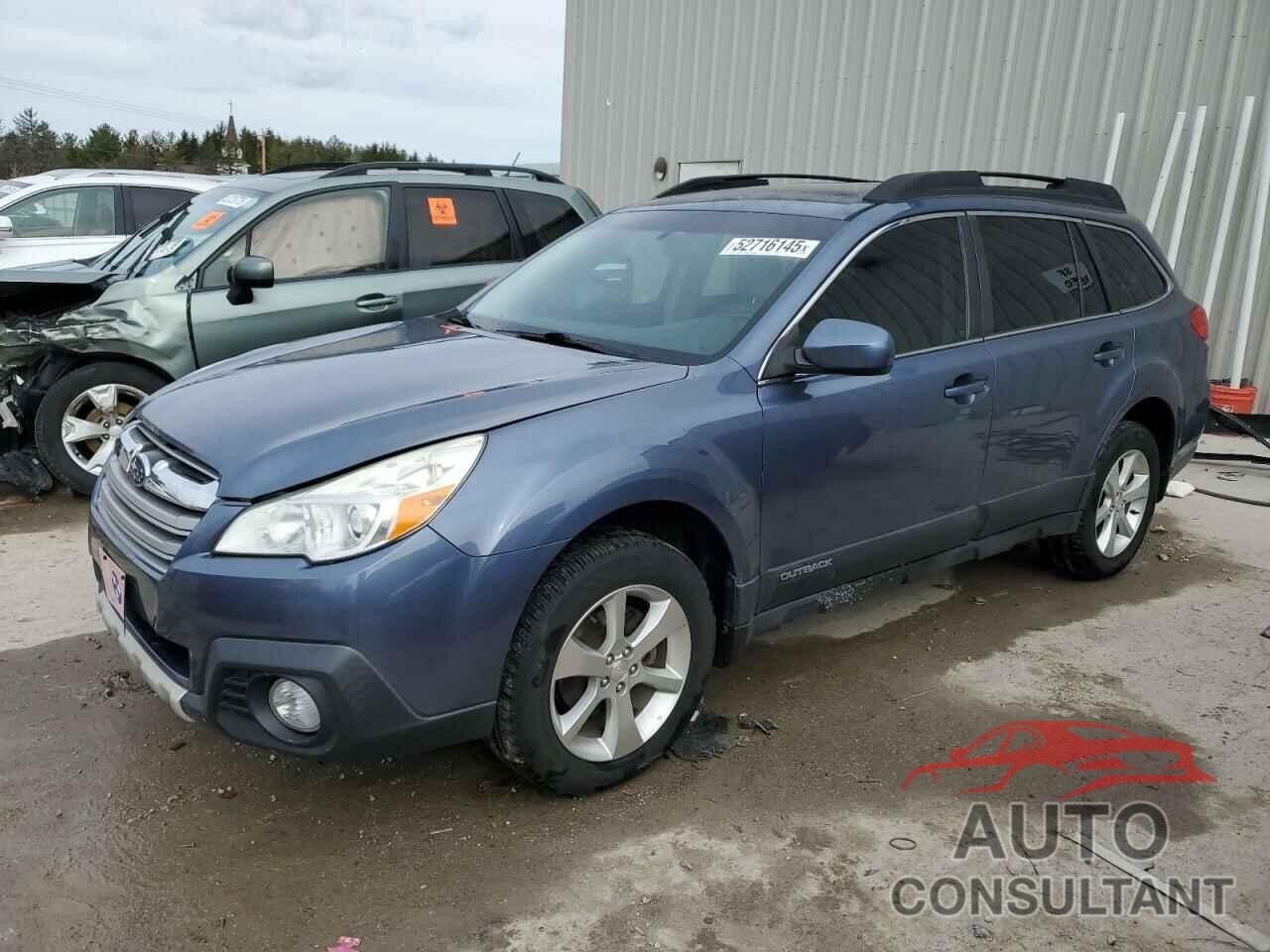 SUBARU OUTBACK 2014 - 4S4BRBMC5E3270874