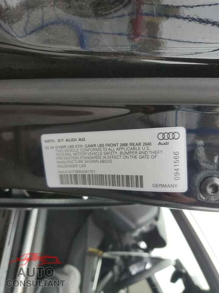AUDI S5/RS5 2024 - WAUC4CF56RA081757