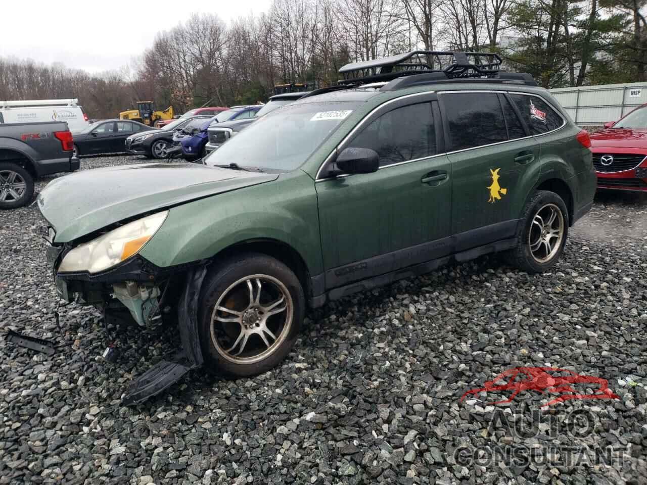 SUBARU OUTBACK 2010 - 4S4BRBKC4A3358618