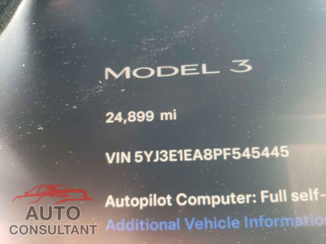 TESLA MODEL 3 2023 - 5YJ3E1EA8PF545445