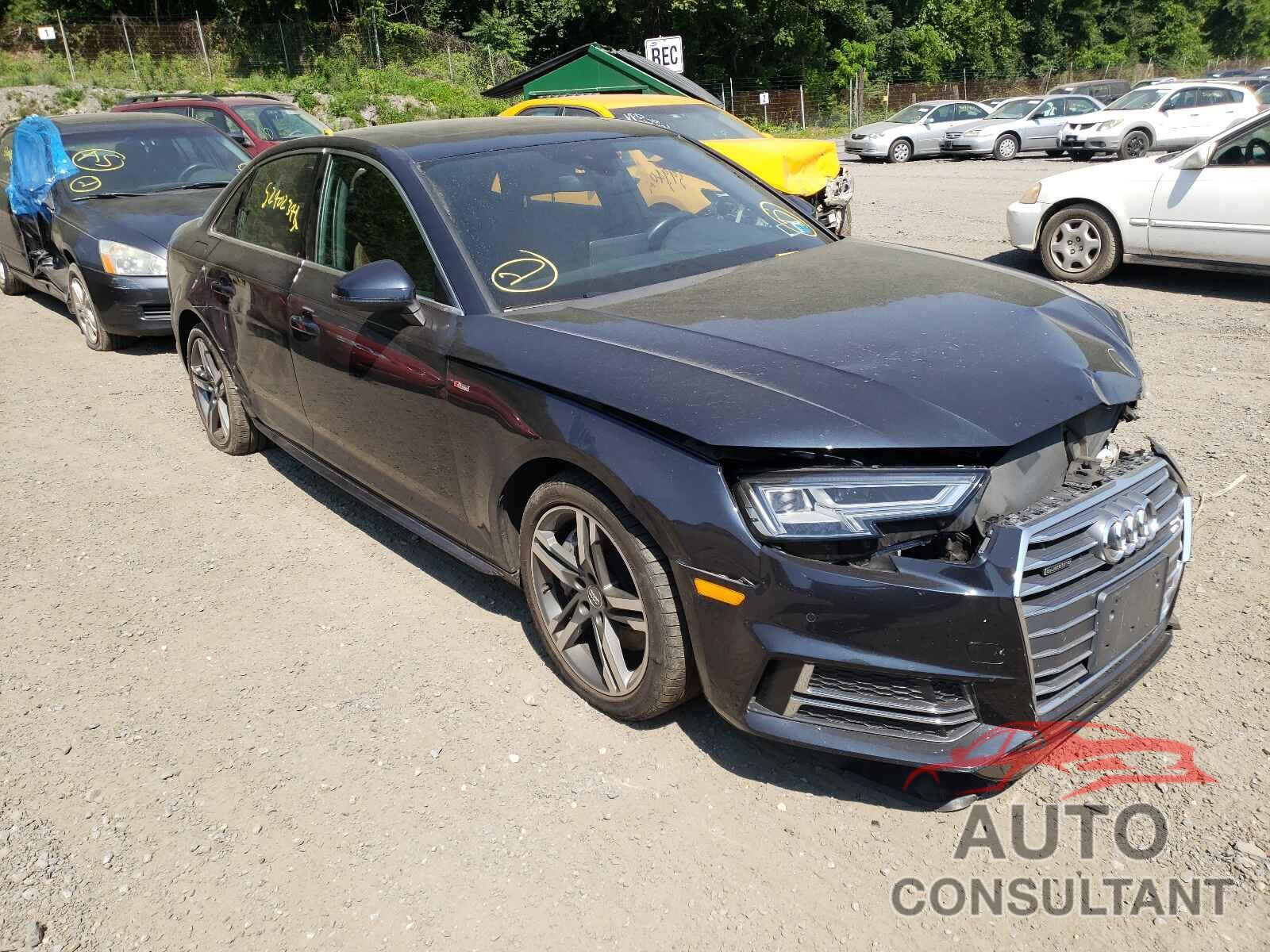 AUDI A4 2017 - WAUENAF4XHN041156