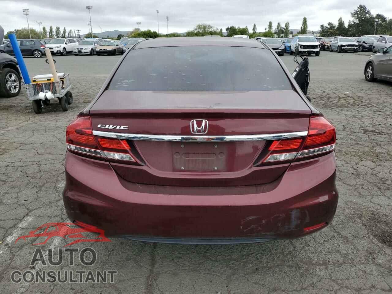HONDA CIVIC 2014 - 19XFB2F86EE270930