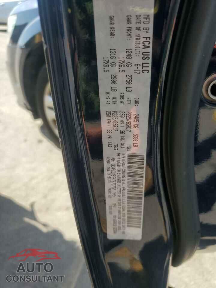 DODGE JOURNEY 2017 - 3C4PDCAB7HT675752