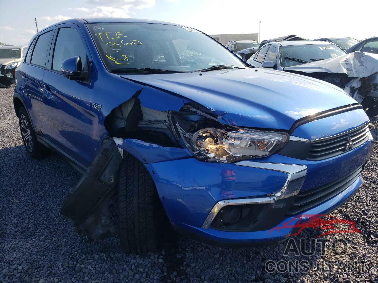 MITSUBISHI OUTLANDER 2016 - JA4AP3AUXGZ056515