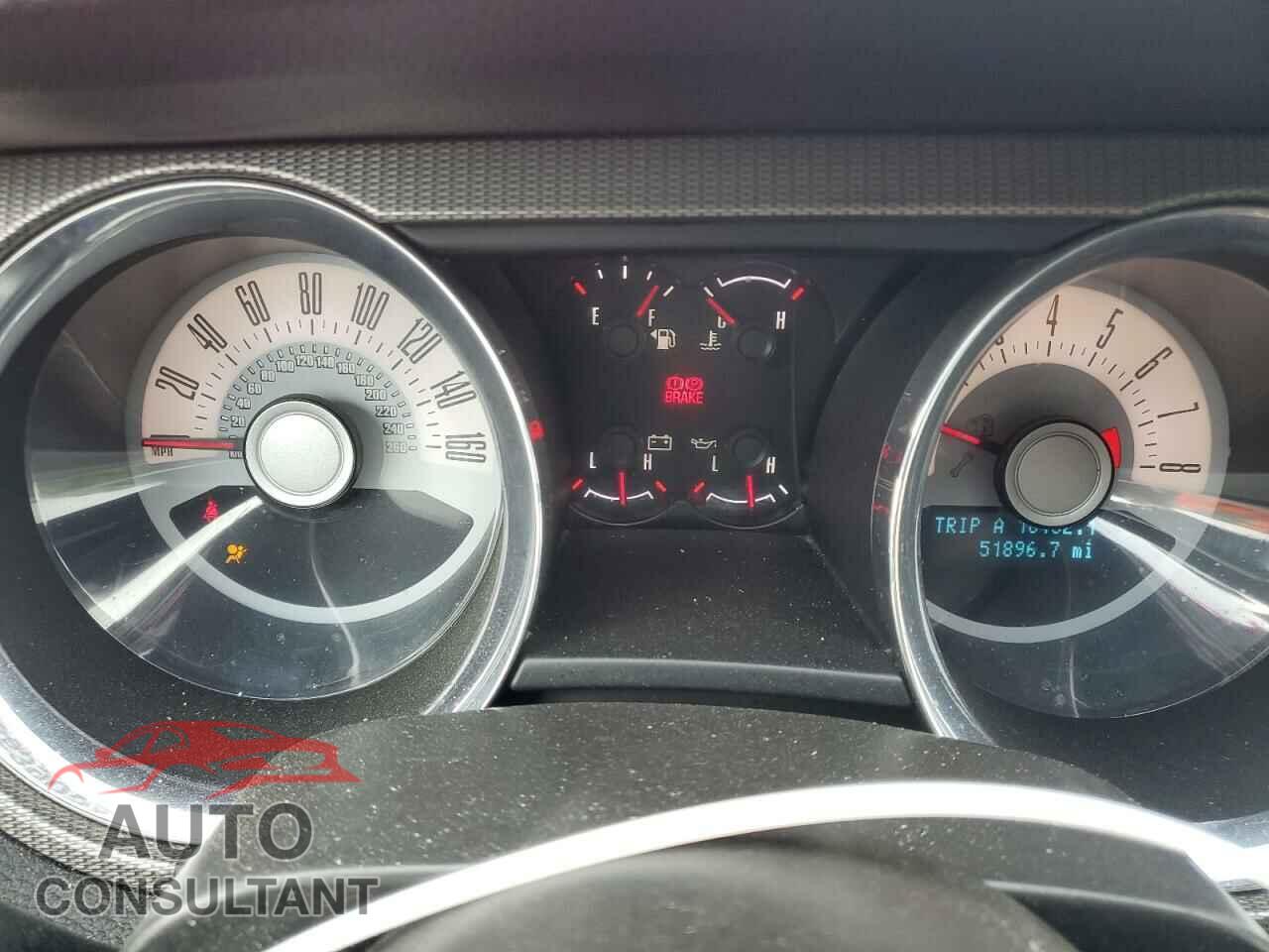 FORD MUSTANG 2012 - 1ZVBP8FFXC5213363