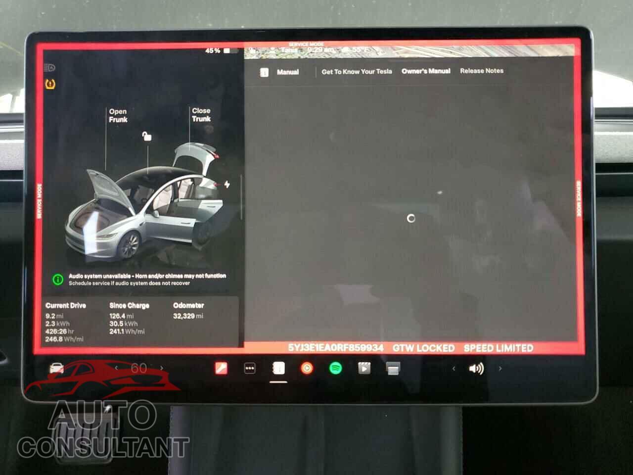TESLA MODEL 3 2024 - 5YJ3E1EA0RF859934