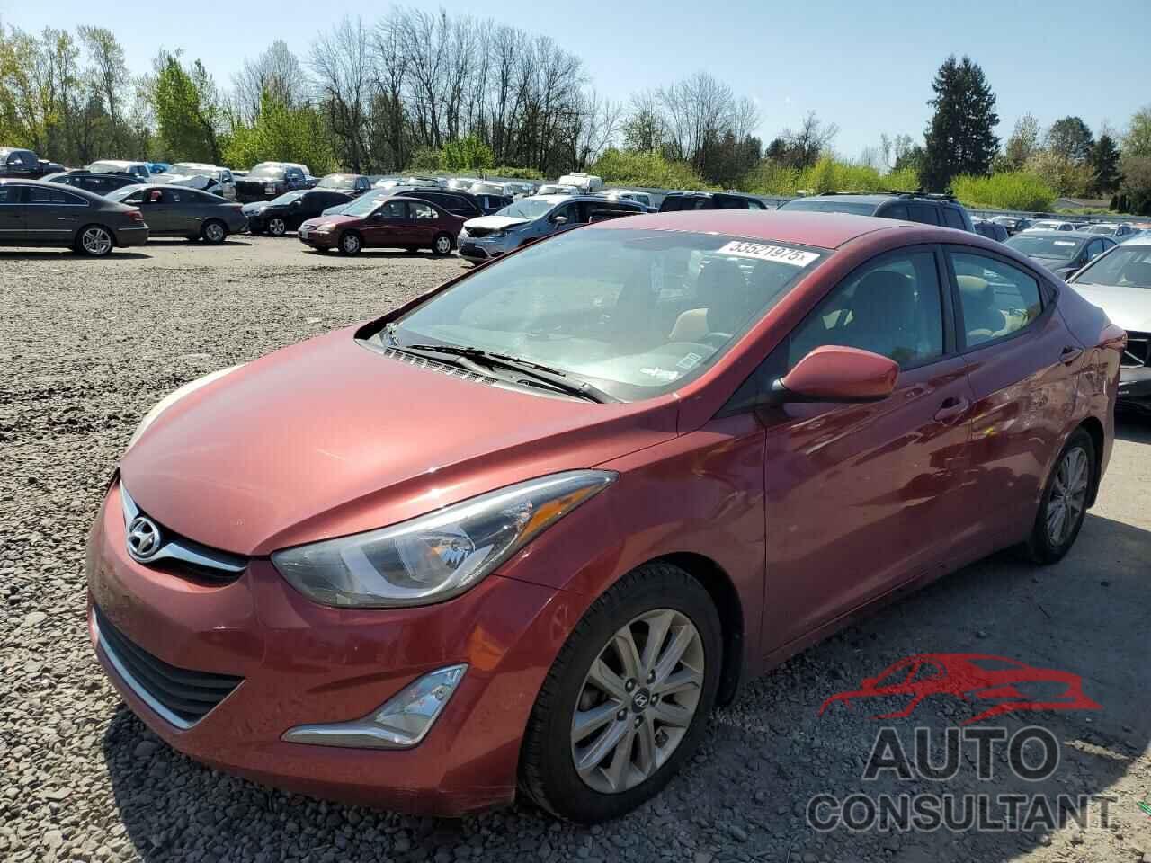HYUNDAI ELANTRA 2016 - 5NPDH4AE2GH652708