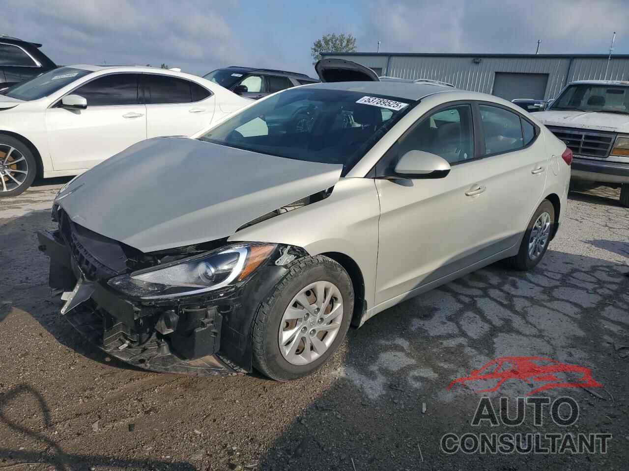 HYUNDAI ELANTRA 2017 - KMHD74LF2HU128728