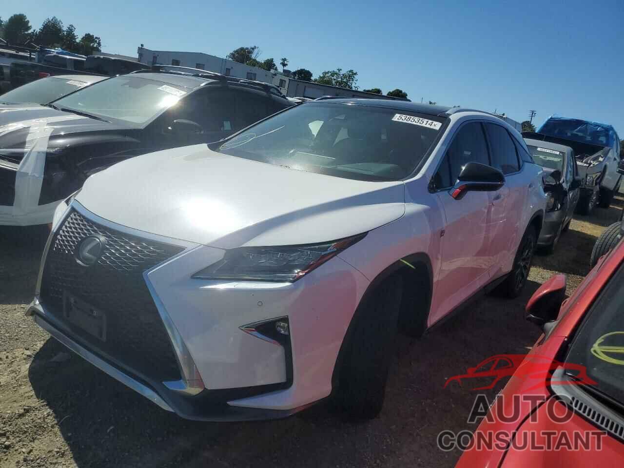 LEXUS RX350 2017 - 2T2ZZMCA3HC040806