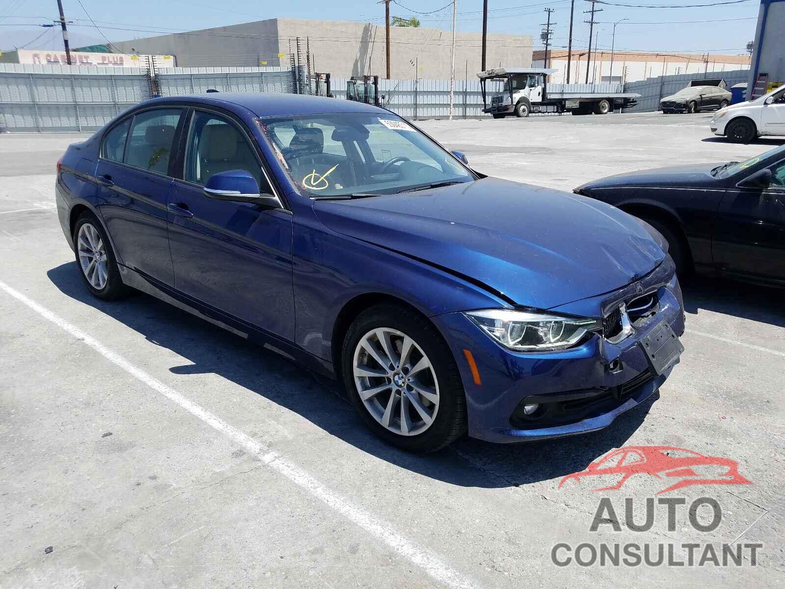 BMW 3 SERIES 2018 - WBA8A3C53JA486952