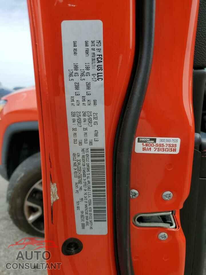 JEEP COMPASS 2017 - 3C4NJDDB1HT667082
