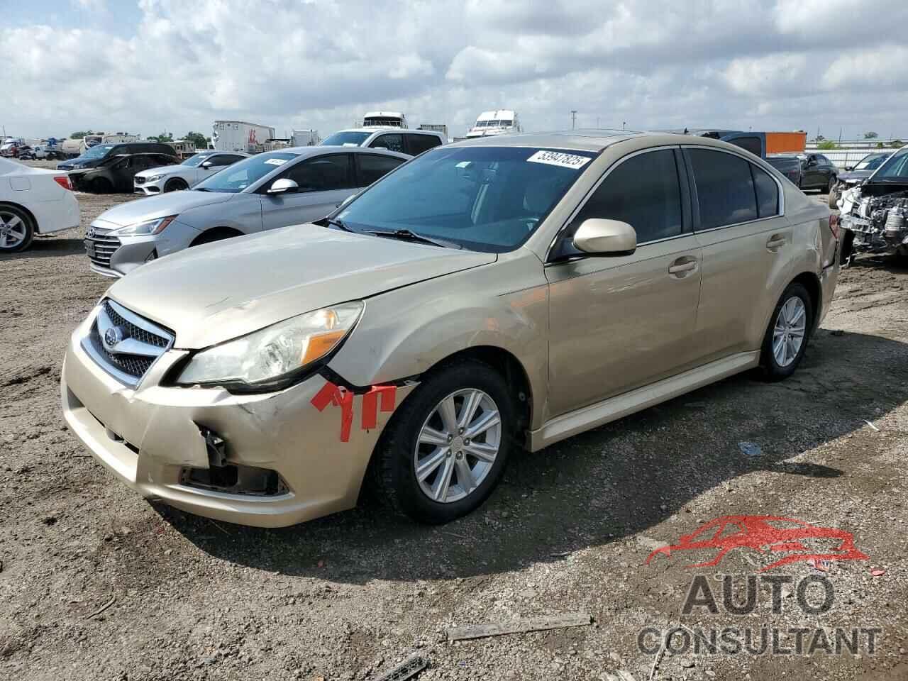 SUBARU LEGACY 2010 - 4S3BMCG62A3210379