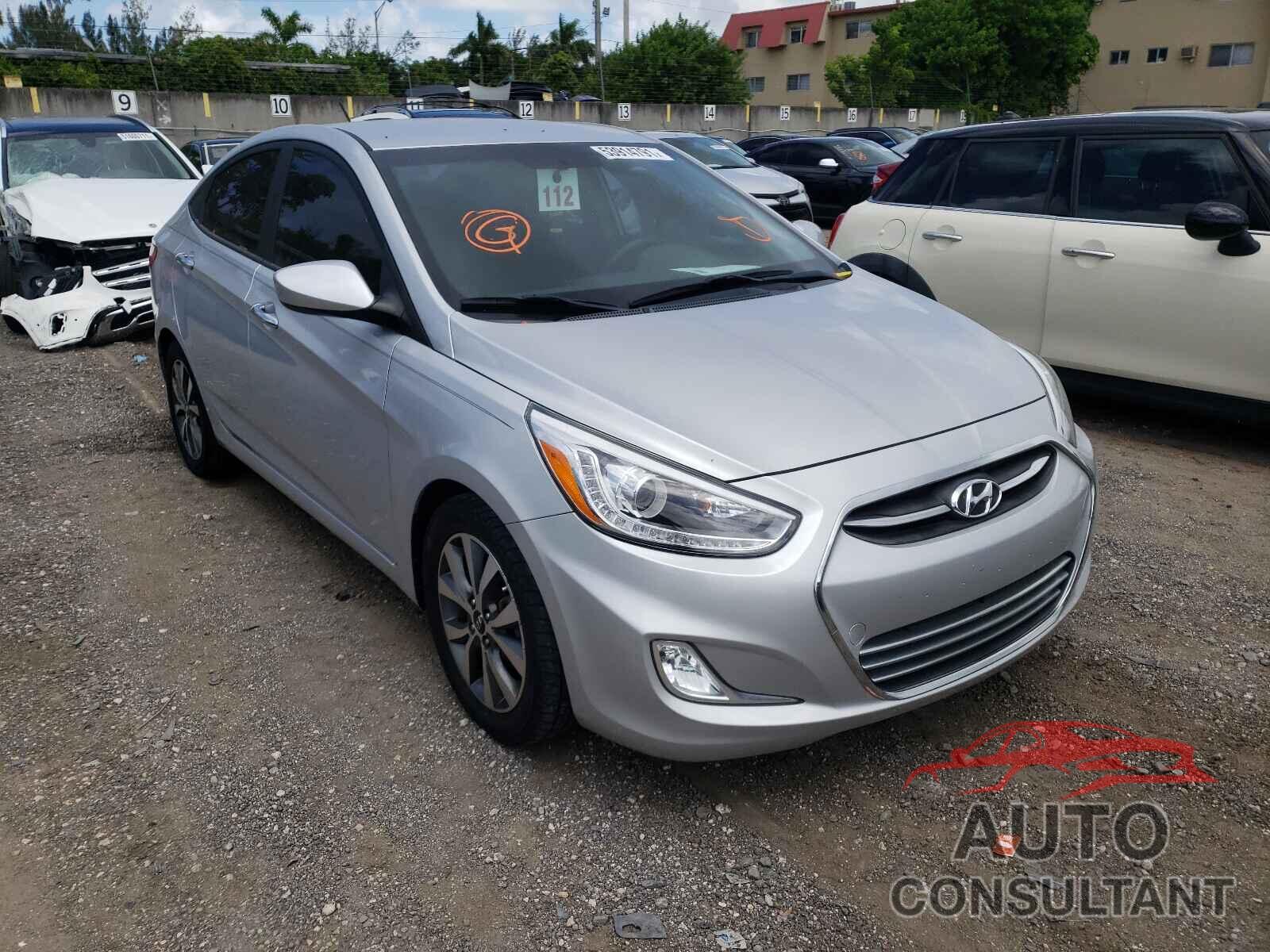 HYUNDAI ACCENT 2016 - KMHCU4AEXGU046274