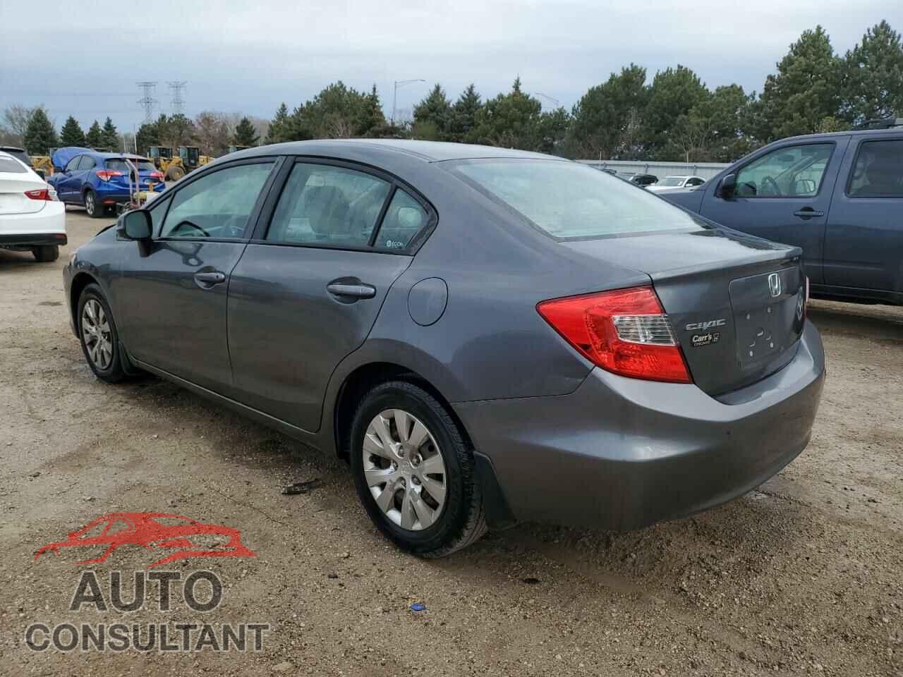 HONDA CIVIC 2012 - 19XFB2F58CE022231