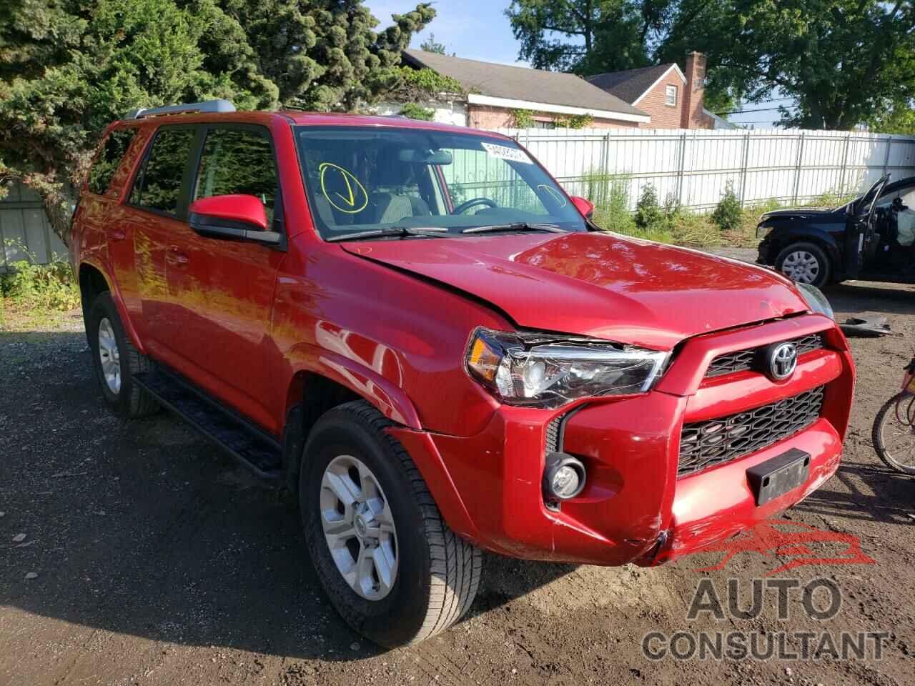 TOYOTA 4RUNNER 2016 - JTEBU5JR2G5327452