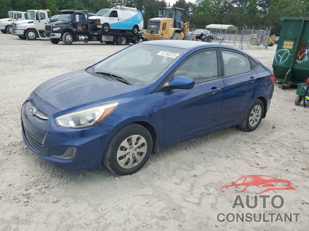 HYUNDAI ACCENT 2016 - KMHCT4AE7GU063584
