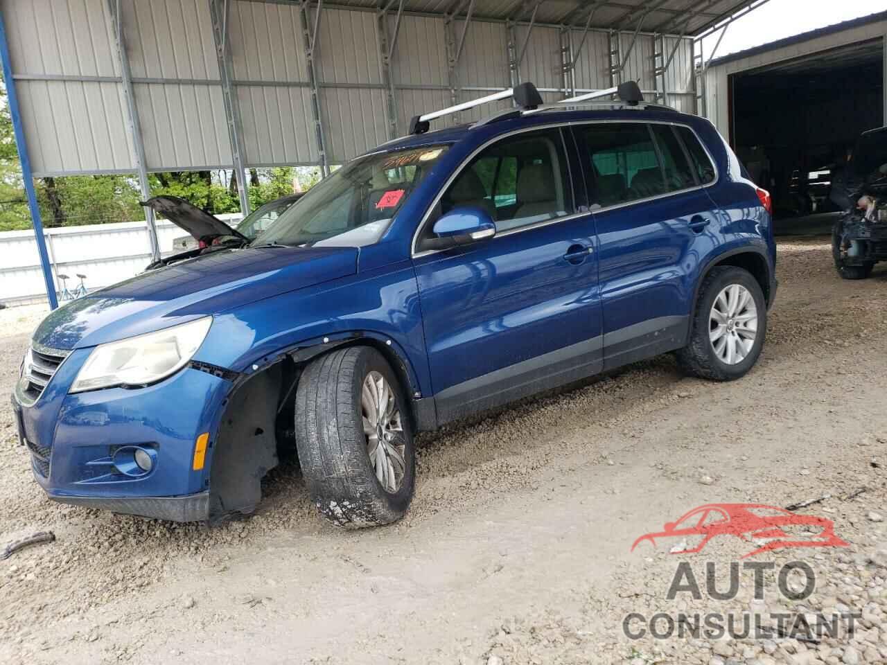 VOLKSWAGEN TIGUAN 2009 - WVGBV75N99W527404