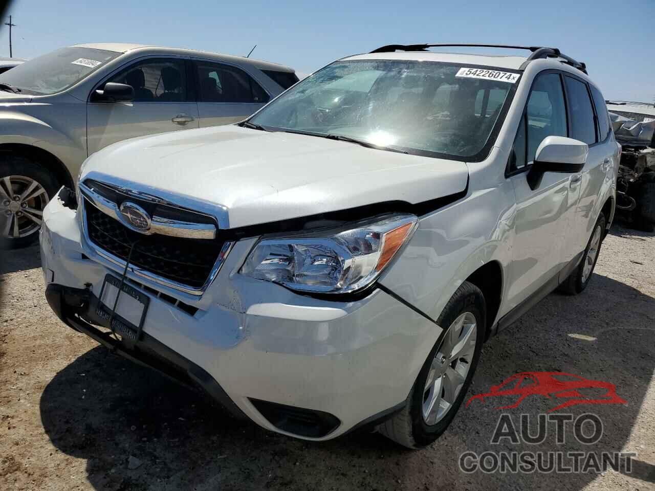 SUBARU FORESTER 2016 - JF2SJADC4GH504788