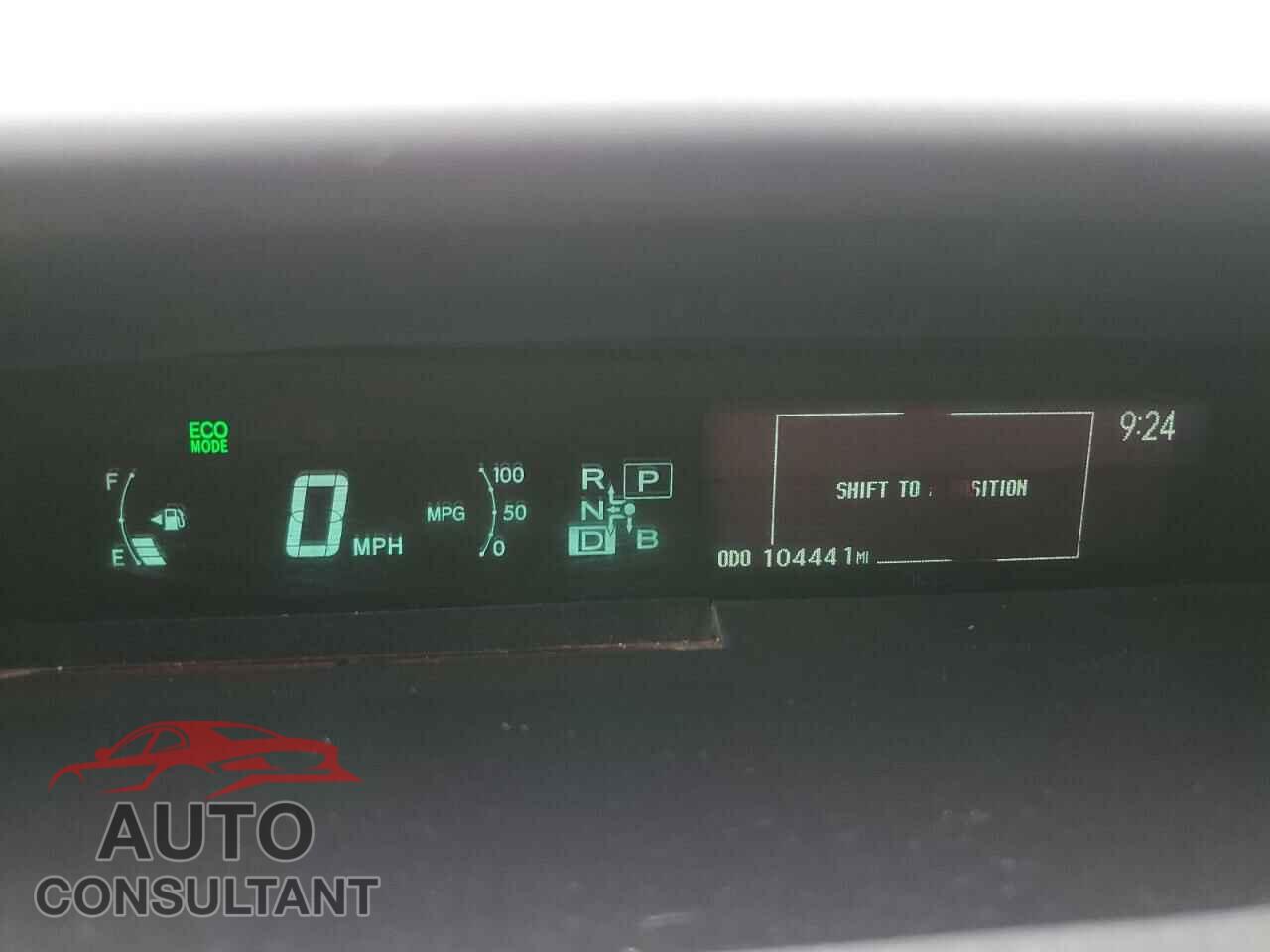 TOYOTA PRIUS 2011 - JTDKN3DU2B1440887