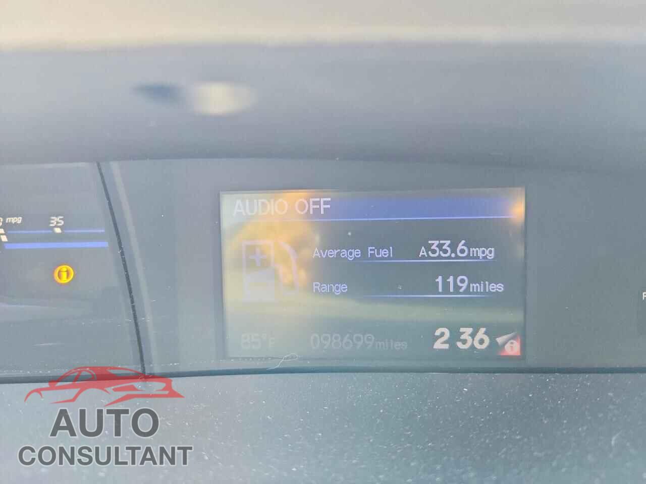 HONDA CIVIC 2013 - 19XFB2F55DE278683