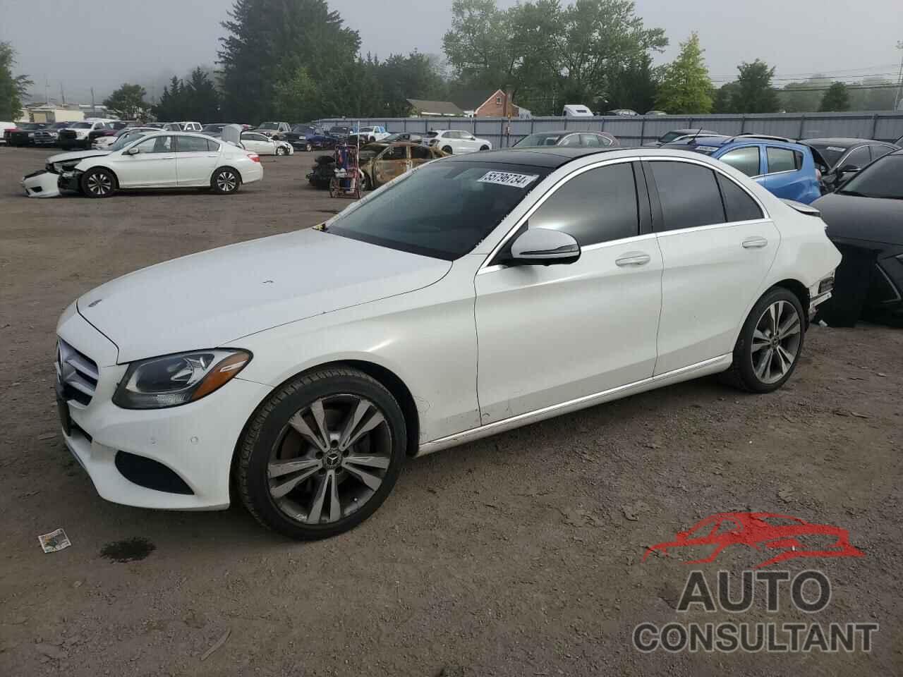 MERCEDES-BENZ C-CLASS 2018 - WDDWF4KB8JR408649