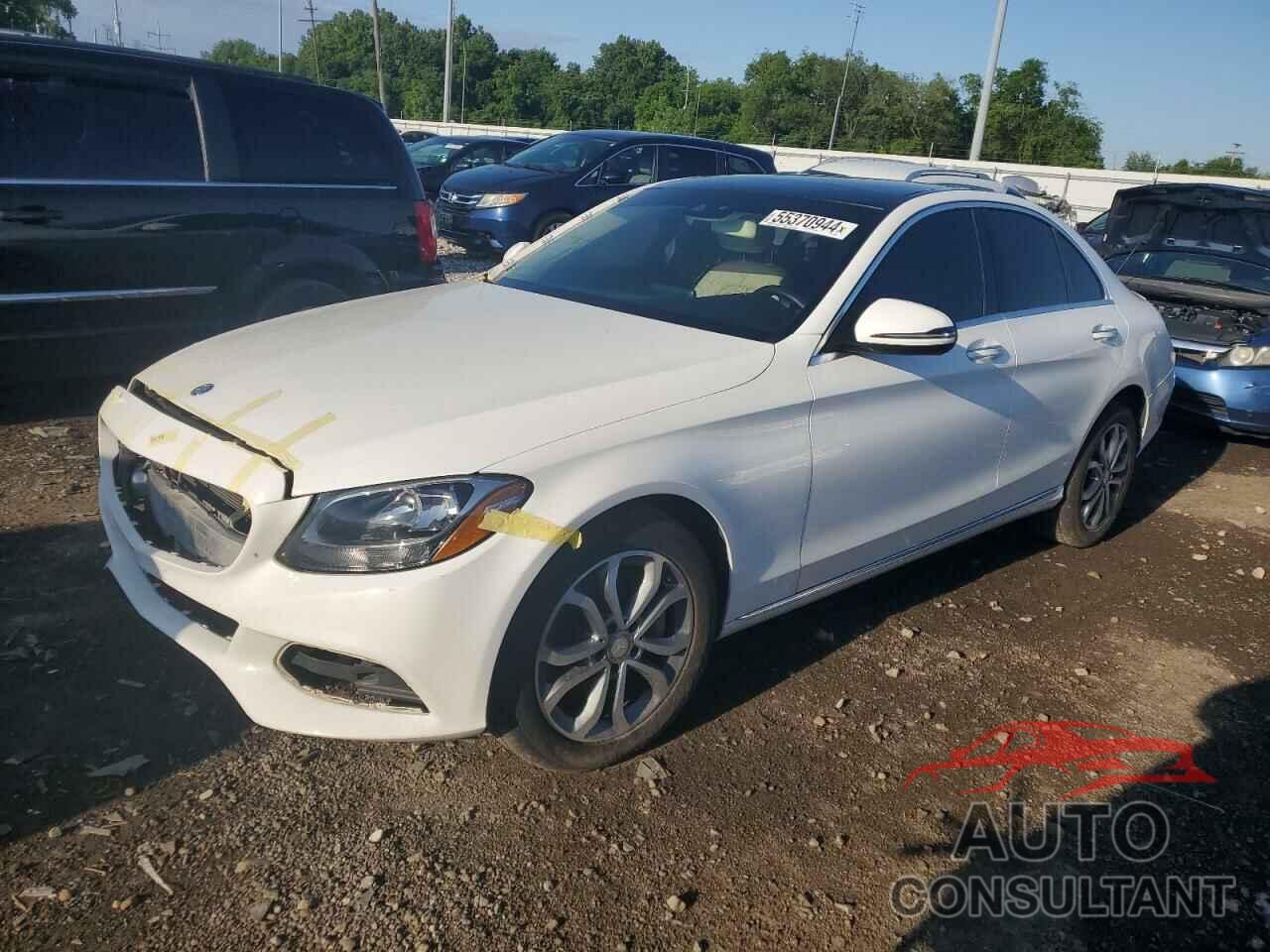 MERCEDES-BENZ C-CLASS 2016 - WDDWF4KBXGR182879