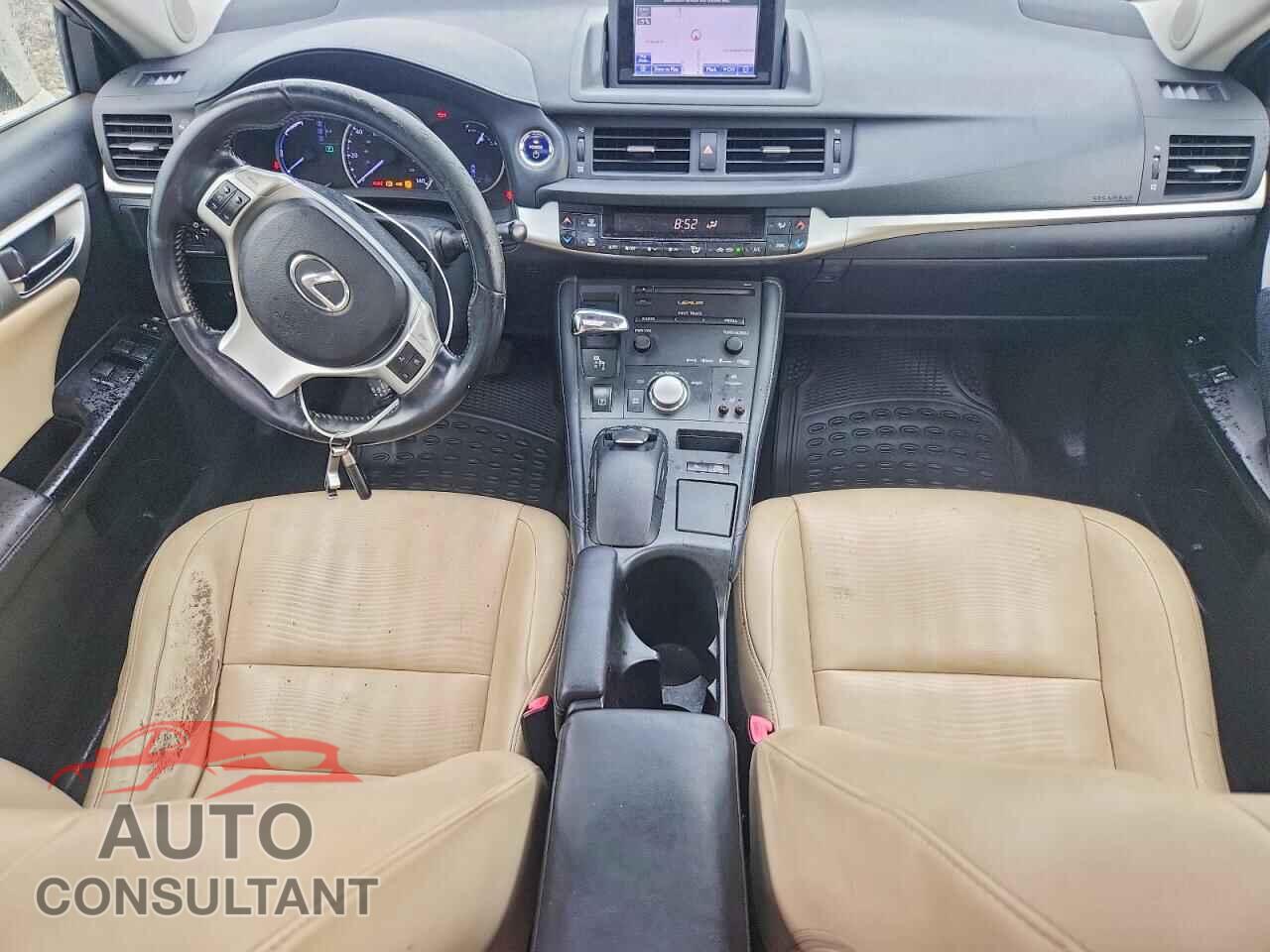 LEXUS CT 200 2013 - JTHKD5BH6D2166609