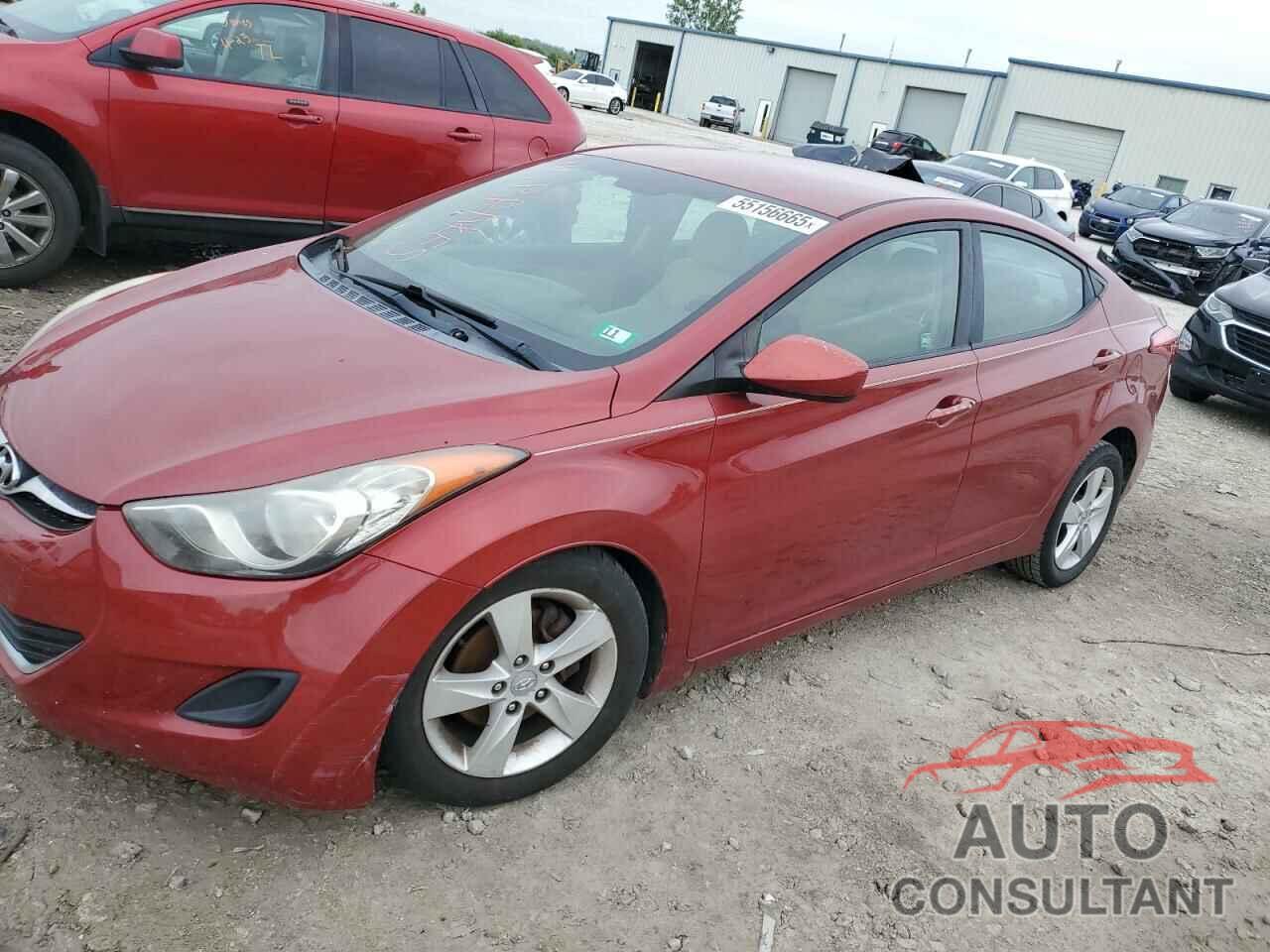 HYUNDAI ELANTRA 2011 - KMHDH4AE2BU089878