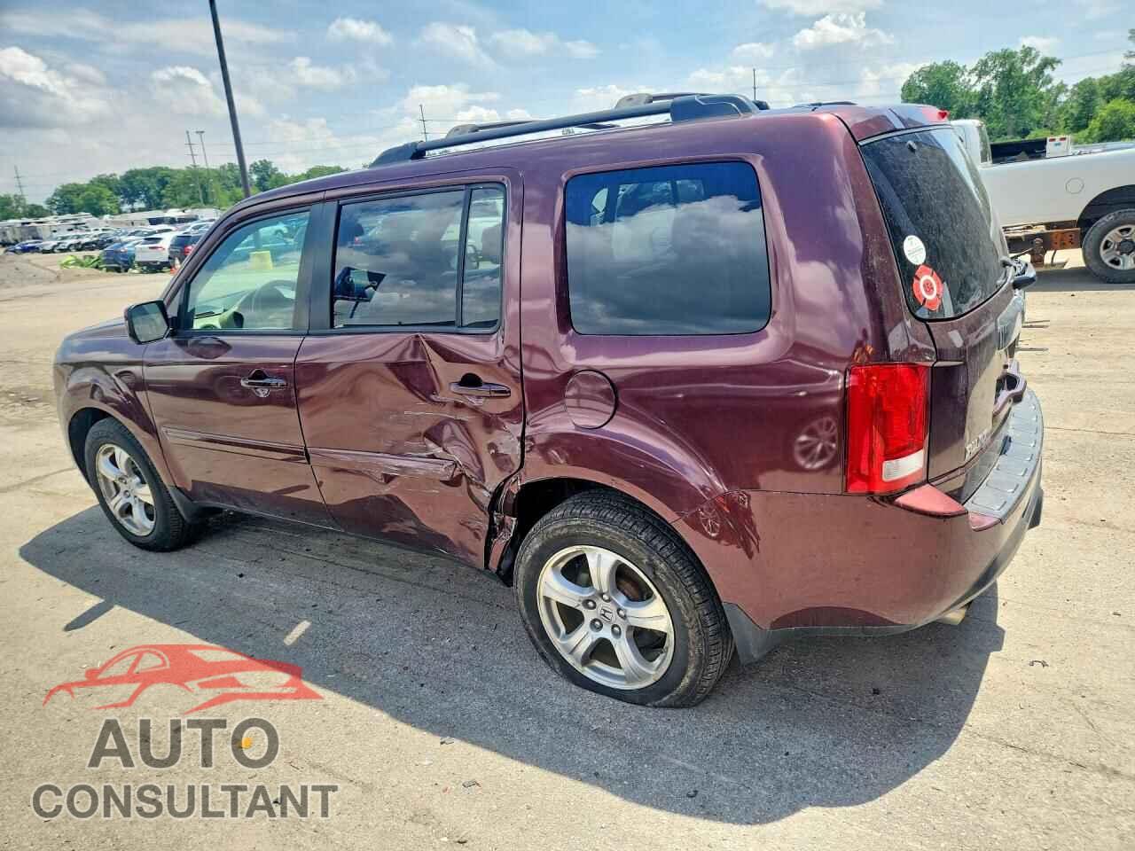 HONDA PILOT 2012 - 5FNYF4H66CB074434