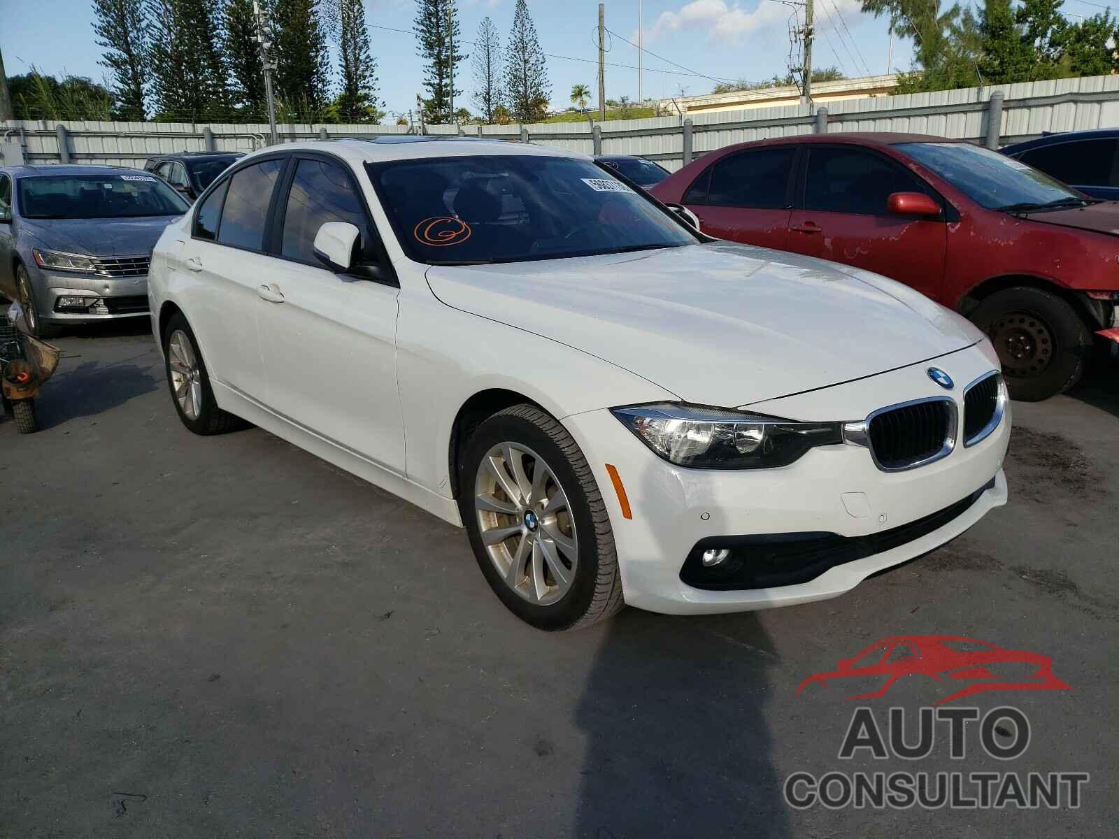 BMW 3 SERIES 2016 - WBA8E1G54GNT35378