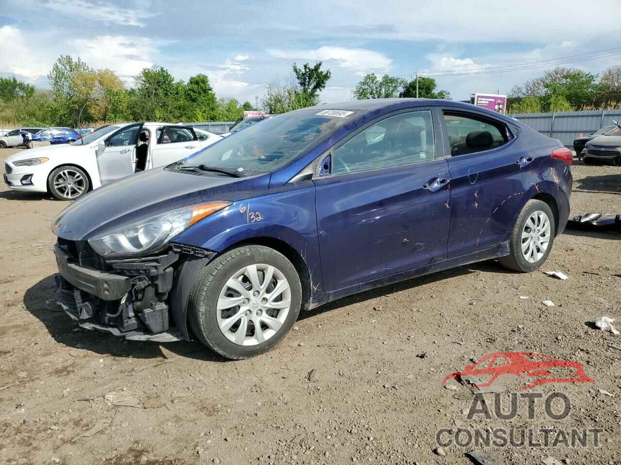 HYUNDAI ELANTRA 2012 - 5NPDH4AE8CH069053