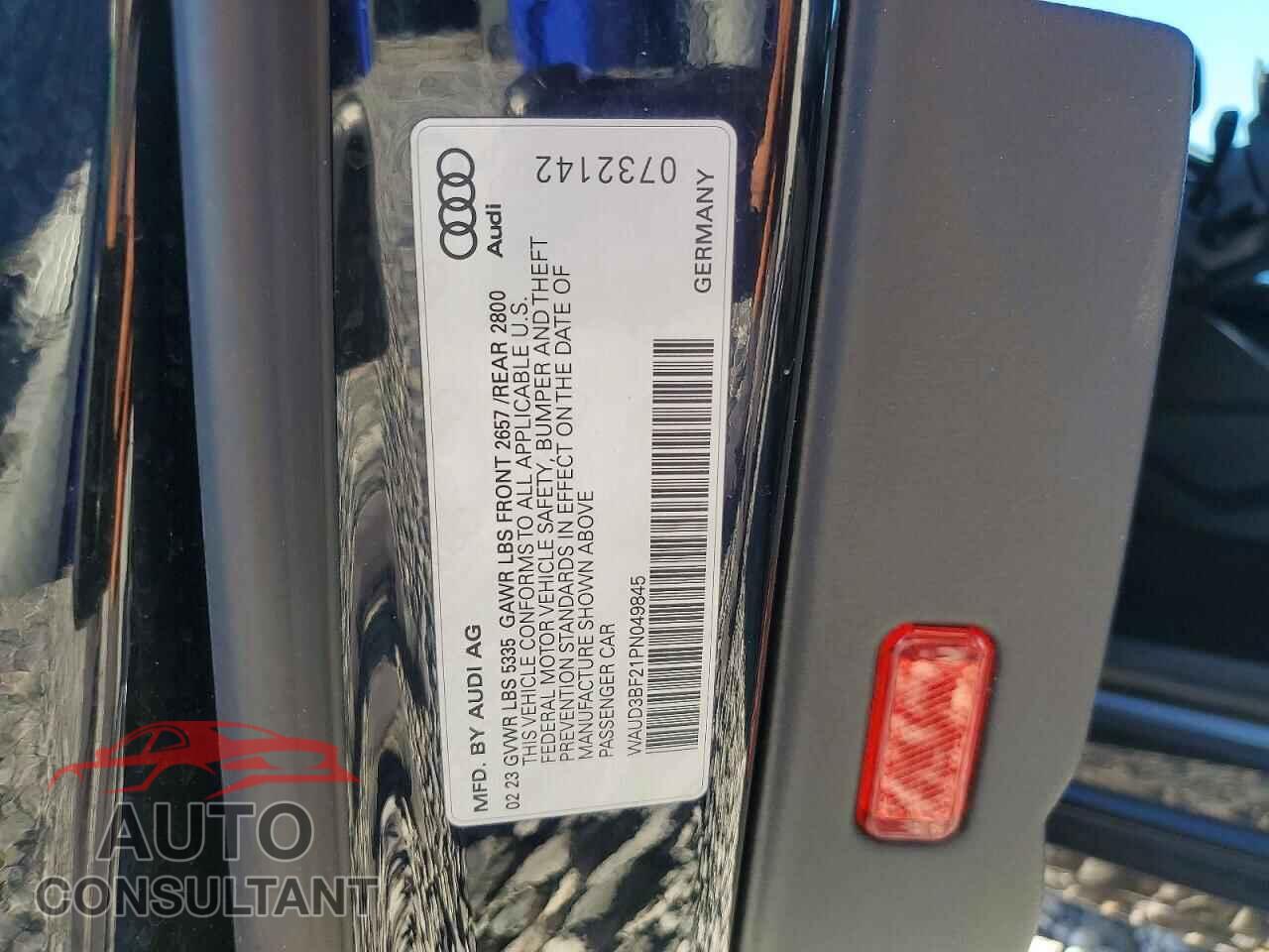 AUDI A6 2023 - WAUD3BF21PN049845
