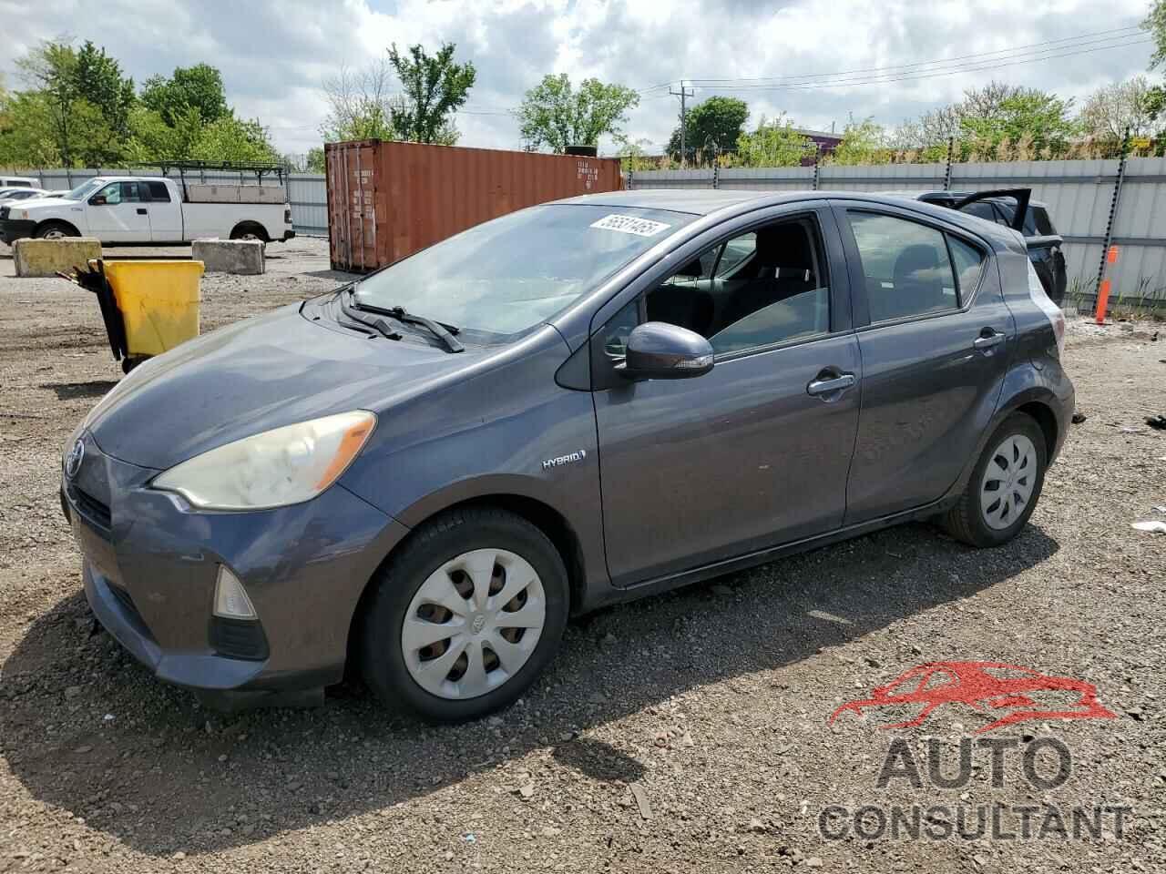 TOYOTA PRIUS 2013 - JTDKDTB37D1047063
