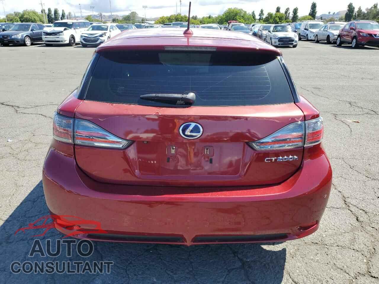 LEXUS CT 200 2011 - JTHKD5BH4B2040083