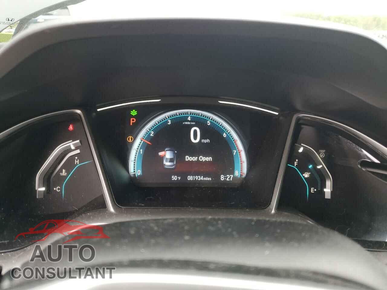 HONDA CIVIC 2017 - 19XFC1F44HE032809