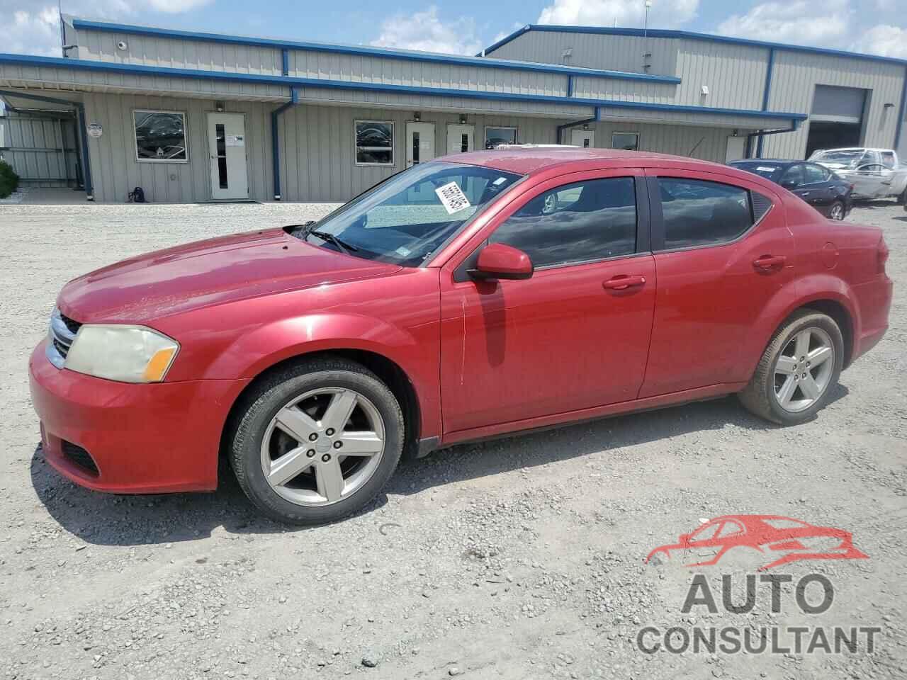 DODGE AVENGER 2012 - 1C3CDZCB8CN137668