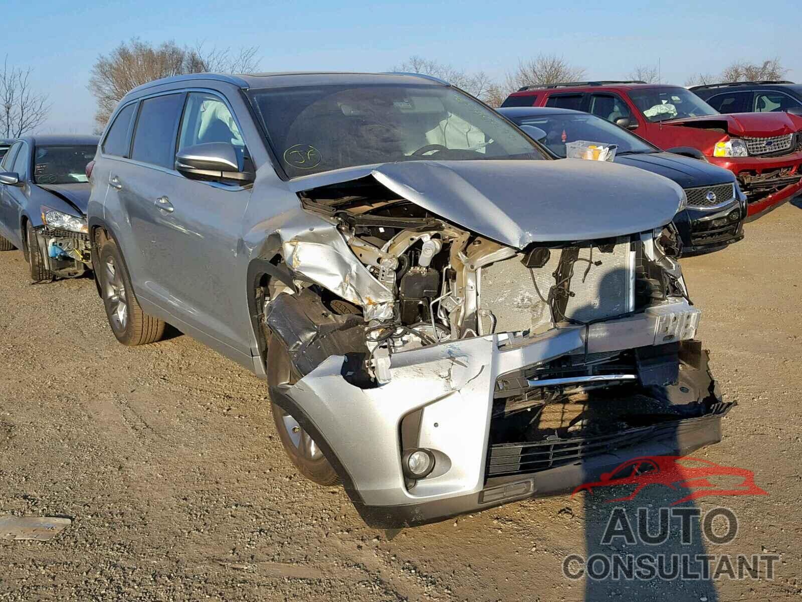 TOYOTA HIGHLANDER 2018 - 5TDDZRFHXJS889364