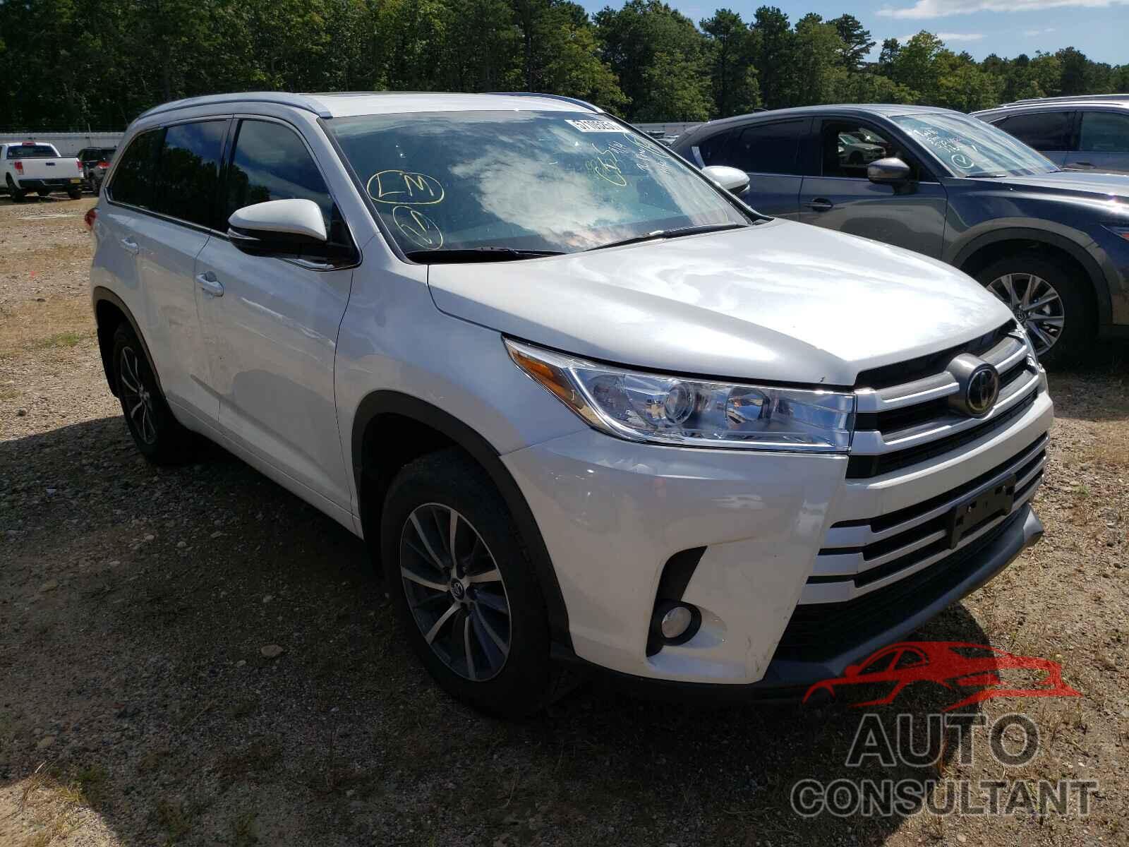 TOYOTA HIGHLANDER 2018 - 5TDJZRFH1JS829363