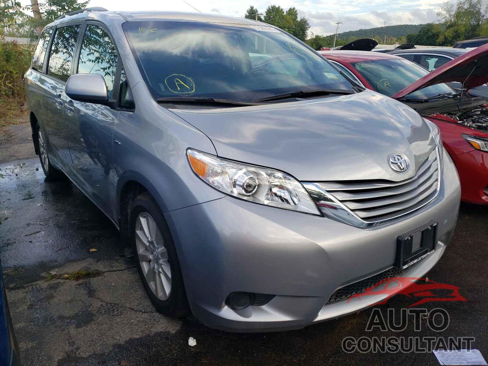 TOYOTA SIENNA 2017 - 5TDJZ3DC6HS172669