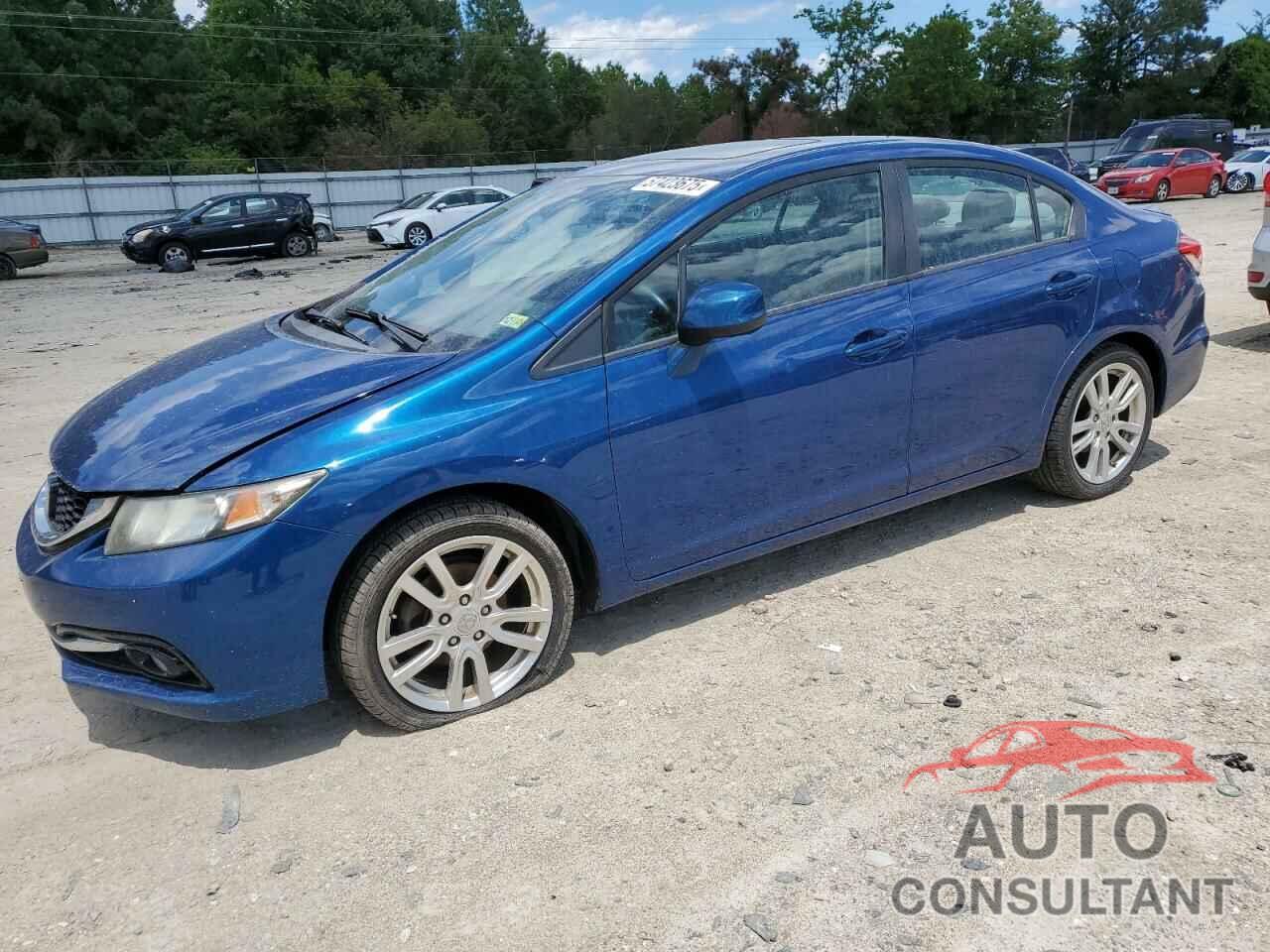 HONDA CIVIC 2013 - 19XFB2F91DE090701