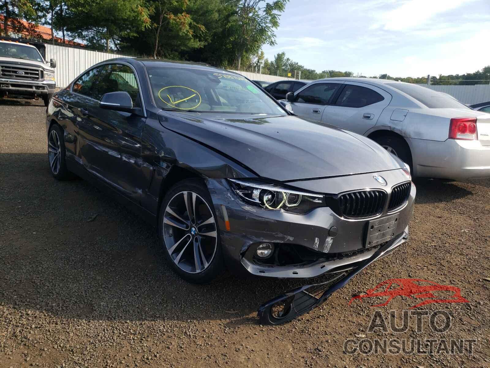 BMW 4 SERIES 2020 - WBA4W5C09LFJ66945