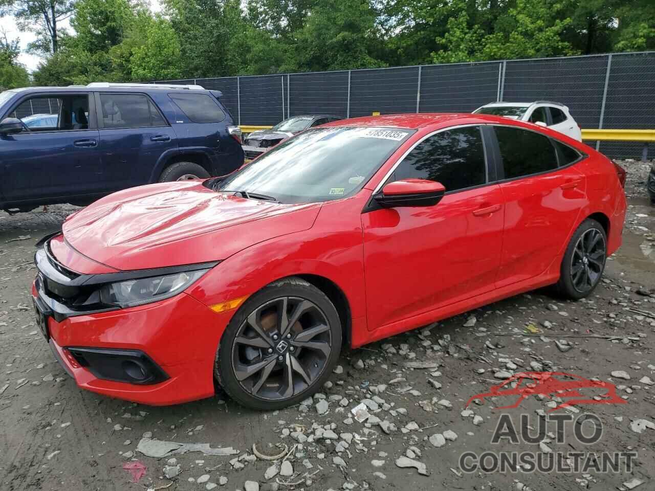HONDA CIVIC 2021 - 2HGFC2F82MH504305