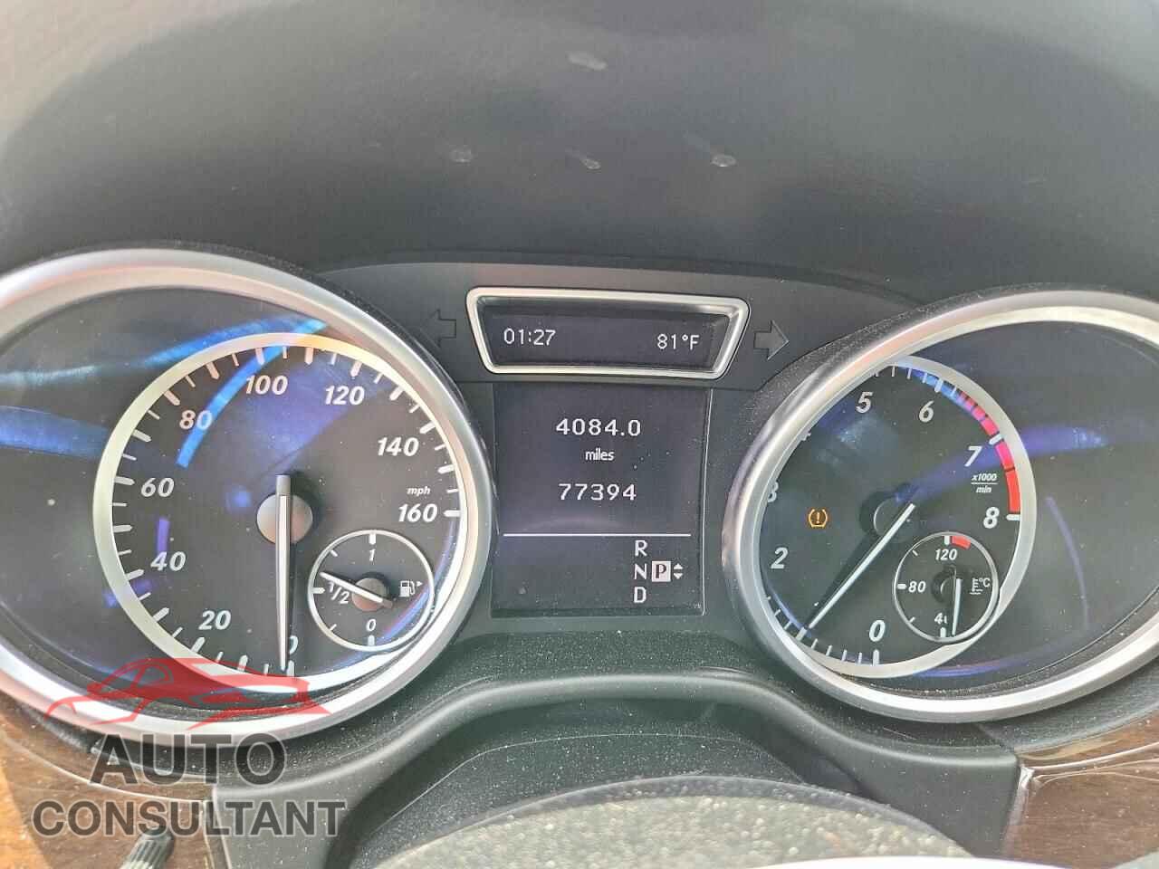 MERCEDES-BENZ M-CLASS 2012 - 4JGDA5HB9CA009839