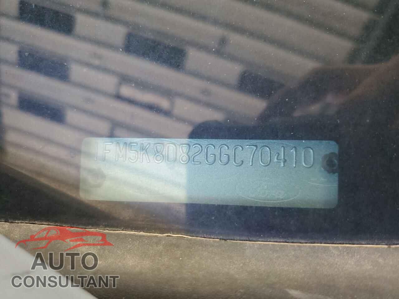 FORD EXPLORER 2016 - 1FM5K8D82GGC70410