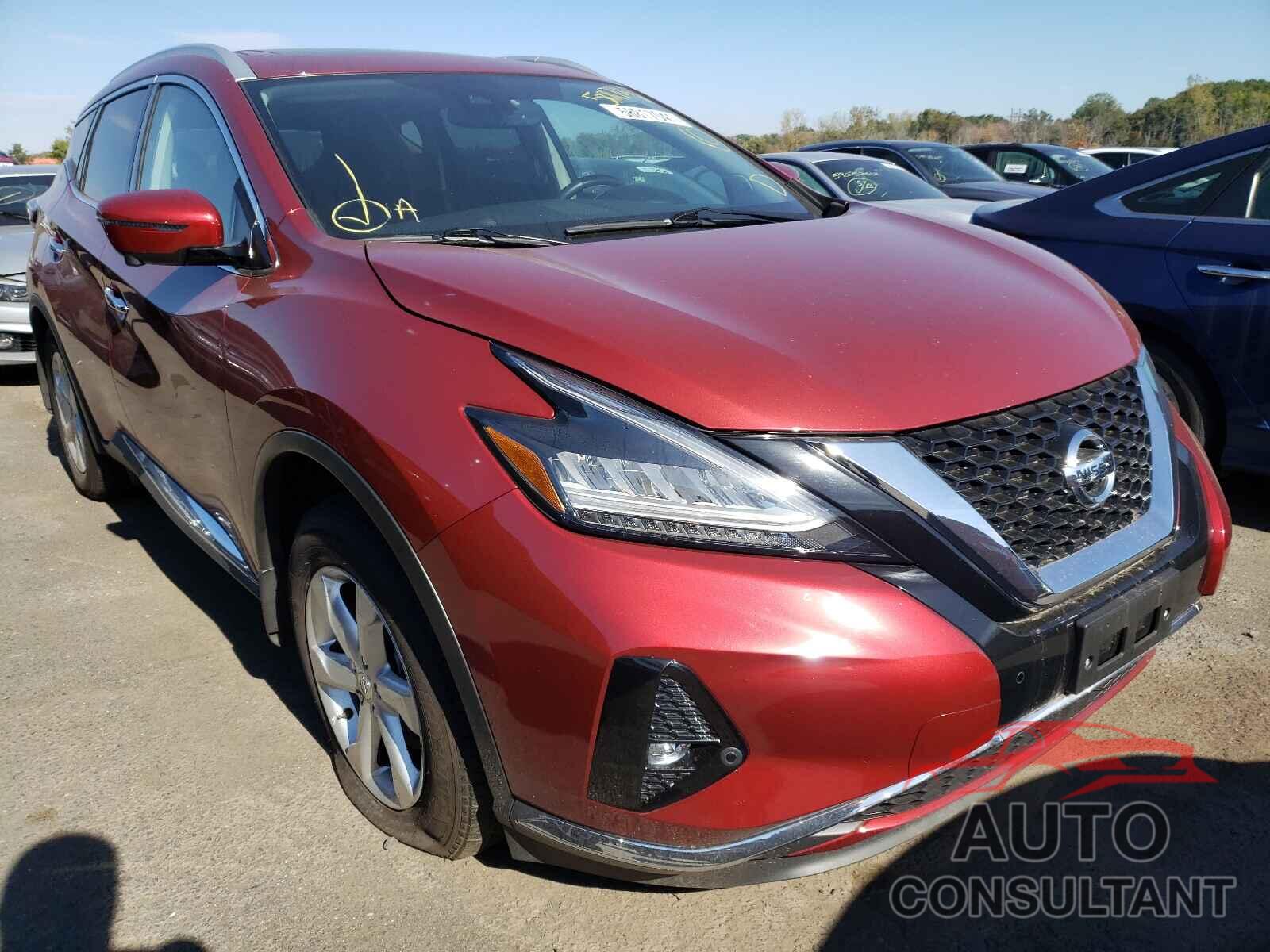 NISSAN MURANO 2019 - 5N1AZ2MS7KN166213