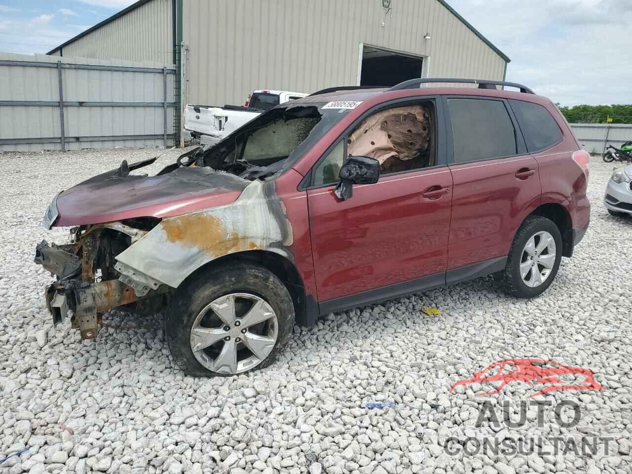 SUBARU FORESTER 2016 - JF2SJABC2GH550588