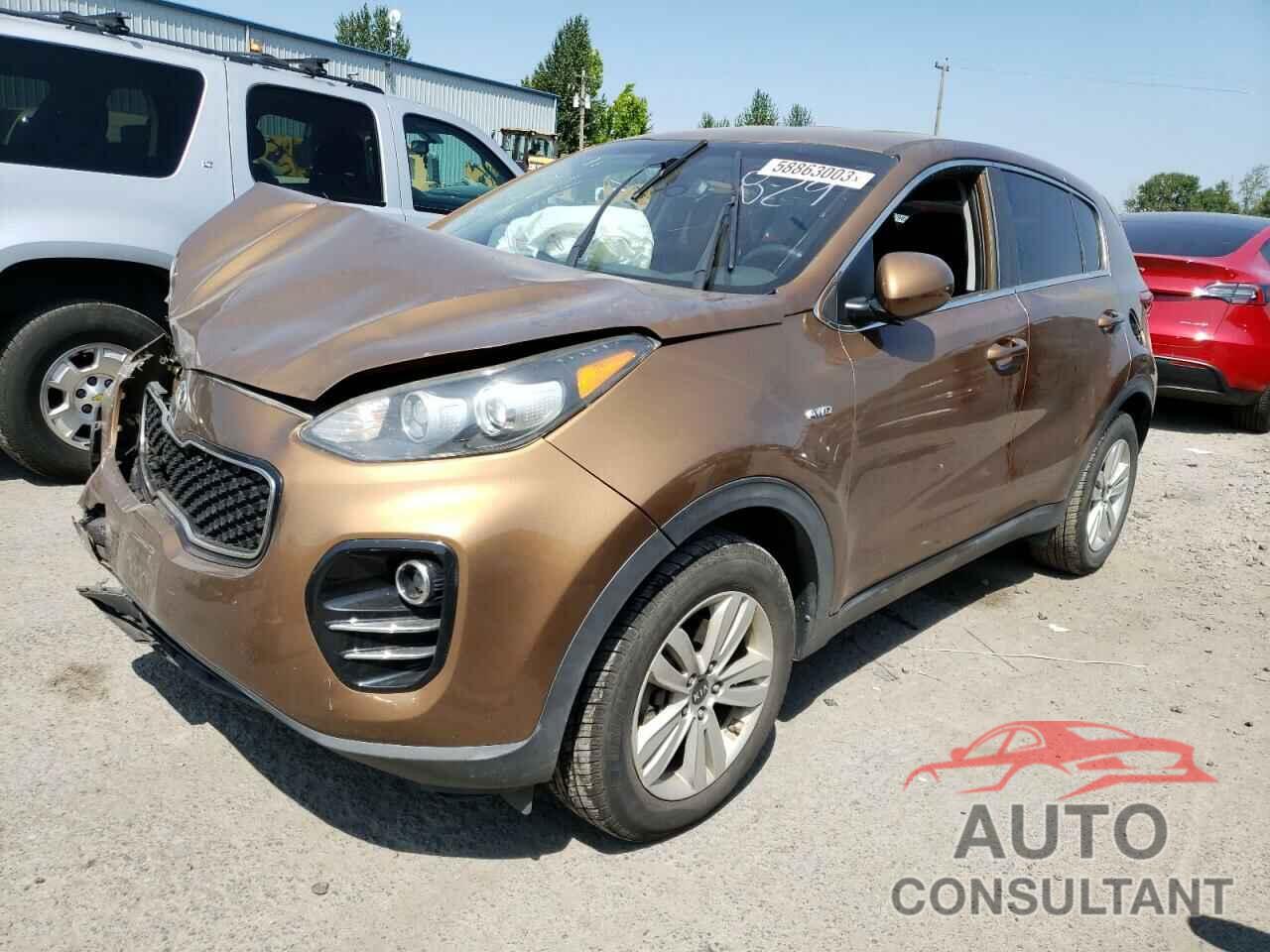 KIA SPORTAGE 2017 - KNDPMCAC2H7066467