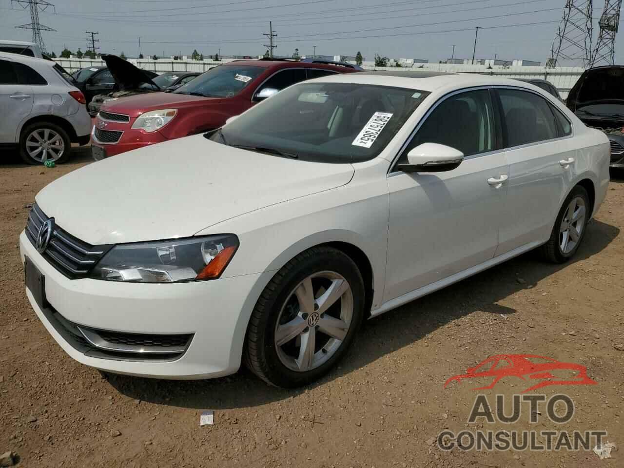 VOLKSWAGEN PASSAT 2012 - 1VWBP7A32CC012012