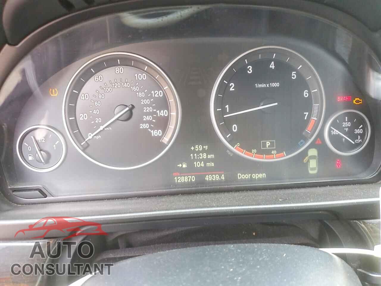 BMW 5 SERIES 2012 - WBAFR9C50CDV58582