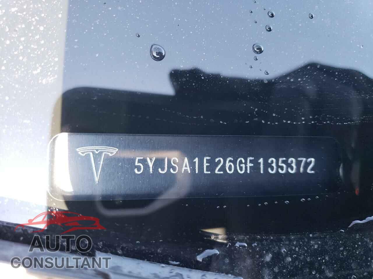 TESLA MODEL S 2016 - 5YJSA1E26GF135372